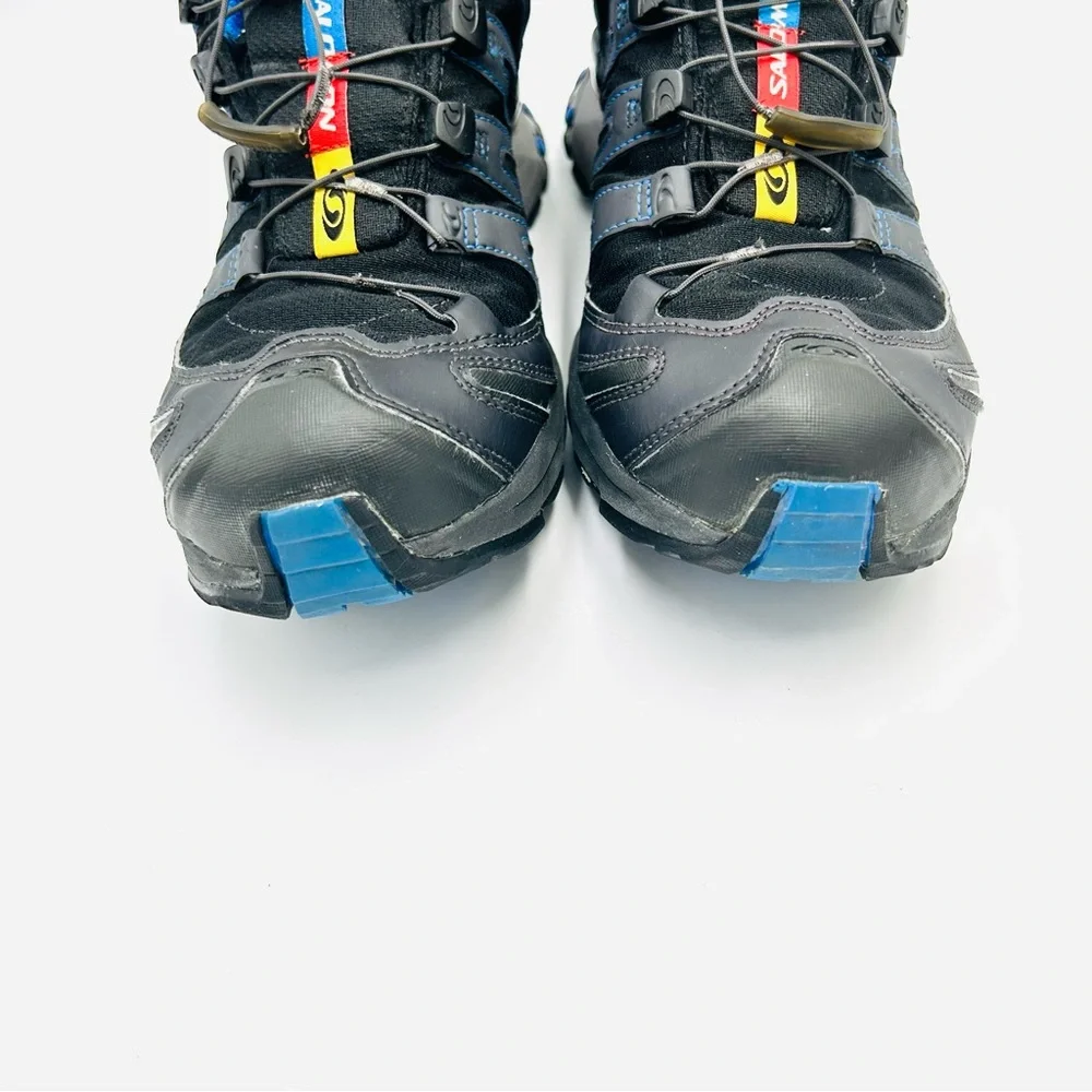 Salomon XA Pro 3D XCR Trail Running Shoes Black Waterproof shoes men size 9 - Picture 7 of 10